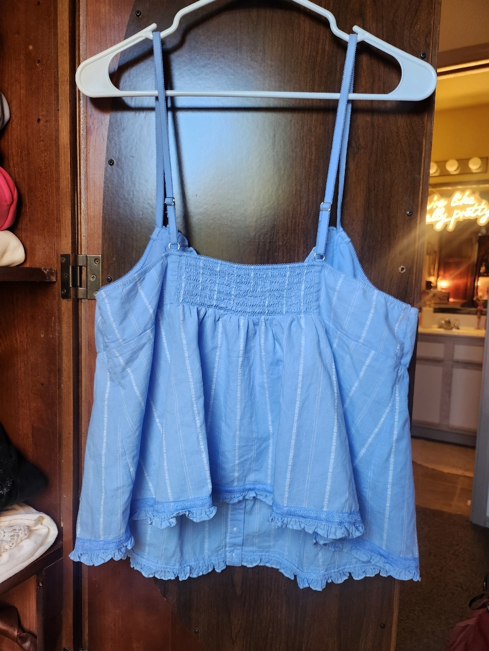 Aerie Off-duty Poplin Tank Top - Picture 7 of 7